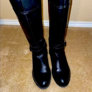 Marc Fisher black riding boots